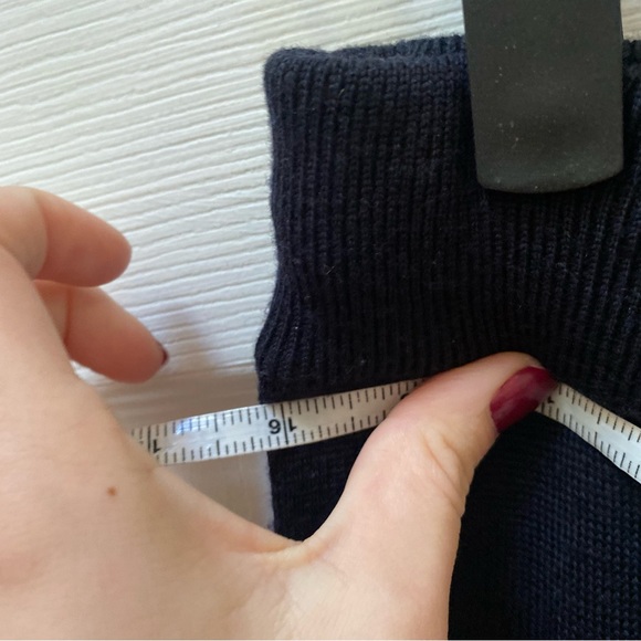 Marc by Marc Jacobs navy blue sweater jogger wool pants sweatpants - Picture 5 of 6